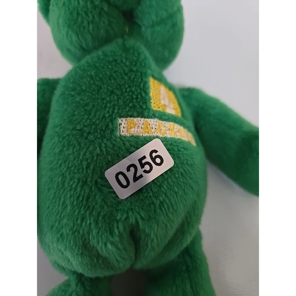 Vtg 1998 Brett Favre Beanie Bear Green Bay Packers NFL Limited Treasures Plush 4